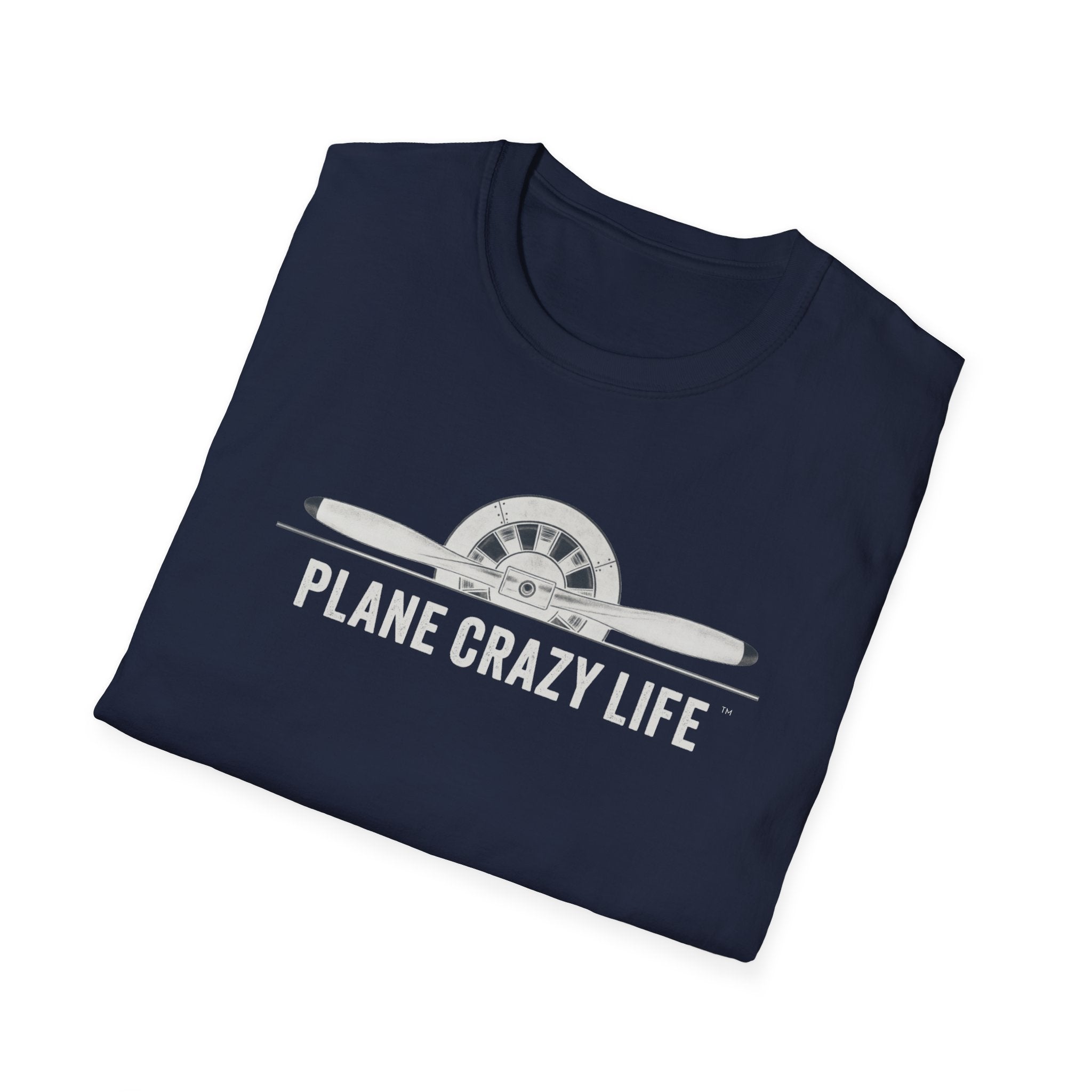 Plane Crazy Life T-Shirt — Vintage It's Better in the Back Country Scenic Aviation Tee