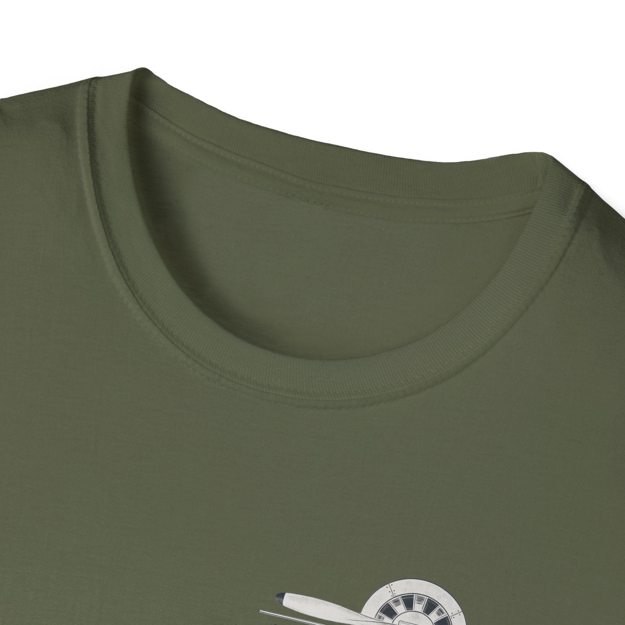 P-40 Warhawk Fighter Plane T-Shirt — “Plane Crazy Life” Vintage Aviation Graphic