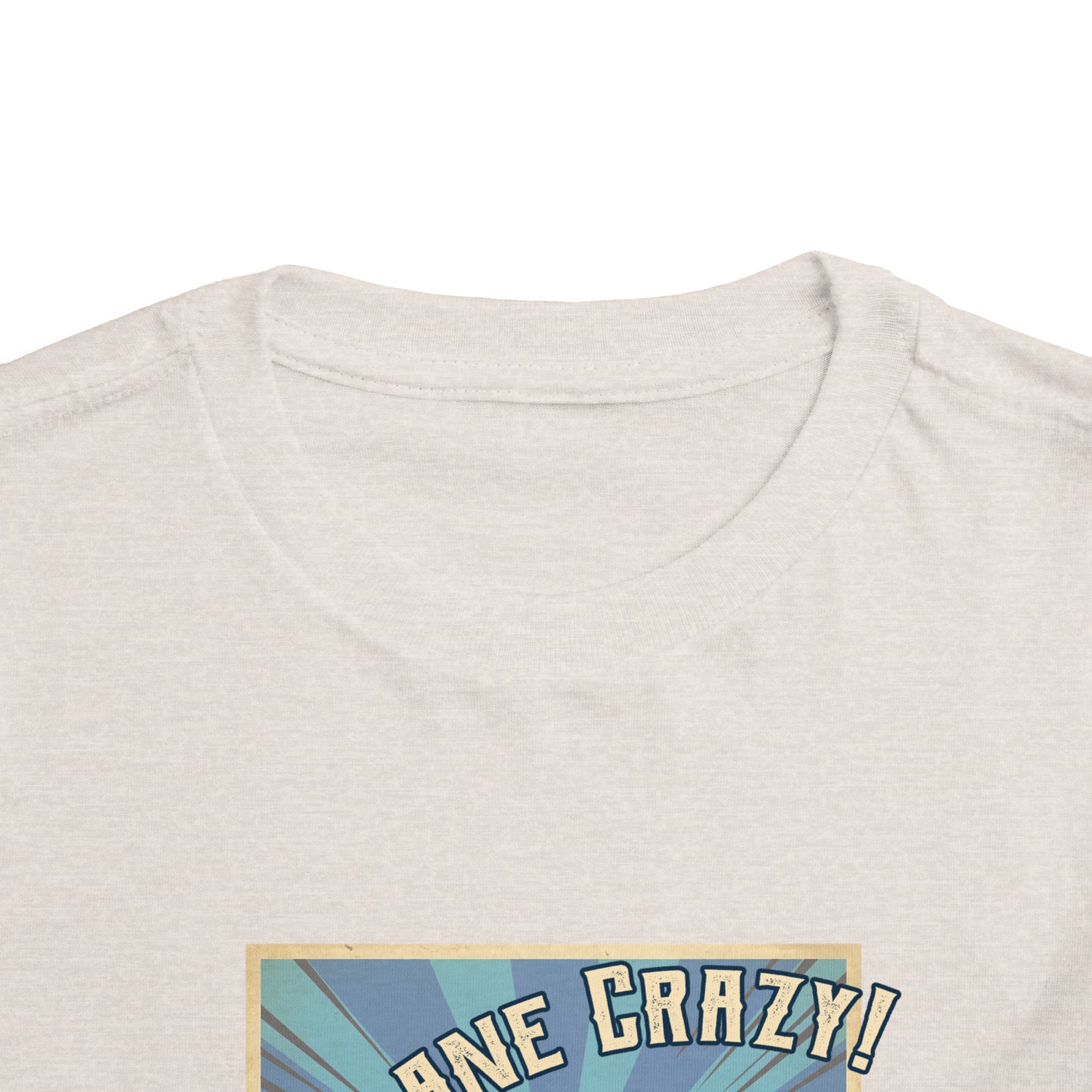 Toddler Plane Crazy Tee — 'I'm Plane Crazy! (Just Ask My Mom)' Vintage Airplane Shirt