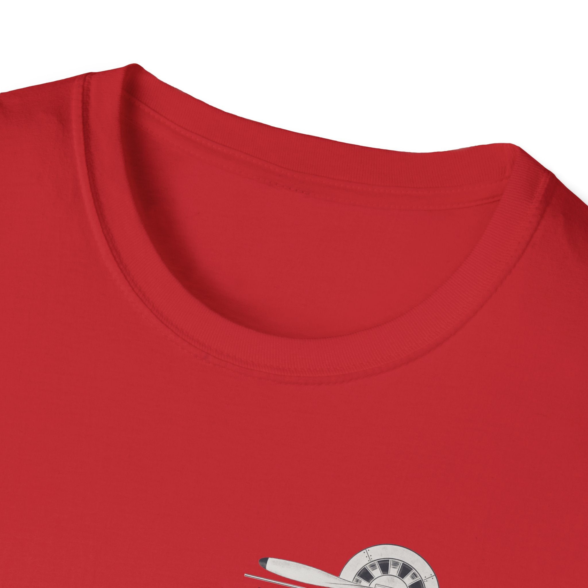 Pinup T-Shirt — “Plane Crazy Life” Vintage Aviation Graphic