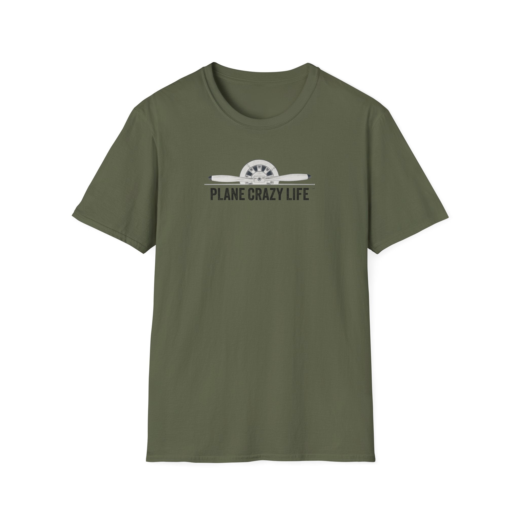 Plane Crazy Life T-Shirt — Vintage It's Better in the Back Country Scenic Aviation Tee