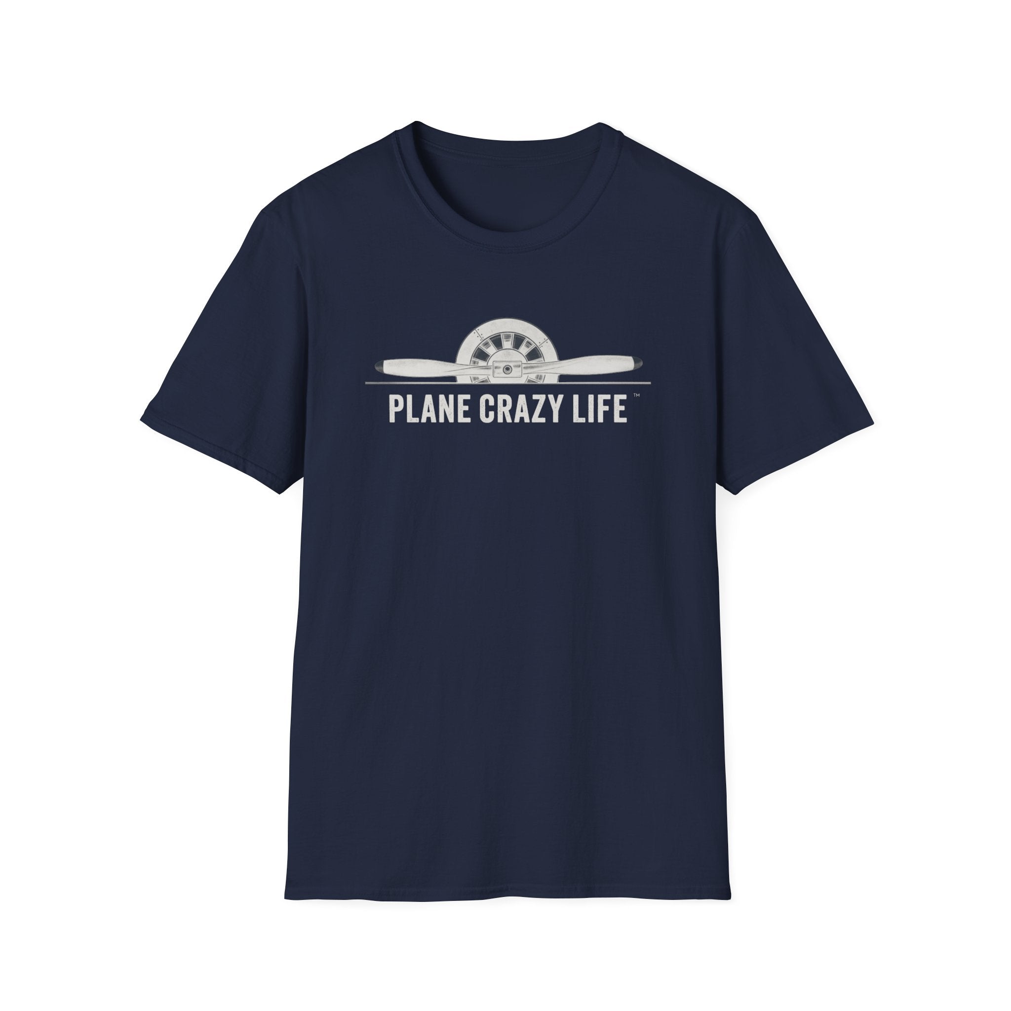 Plane Crazy Life T-Shirt — Vintage It's Better in the Back Country Scenic Aviation Tee