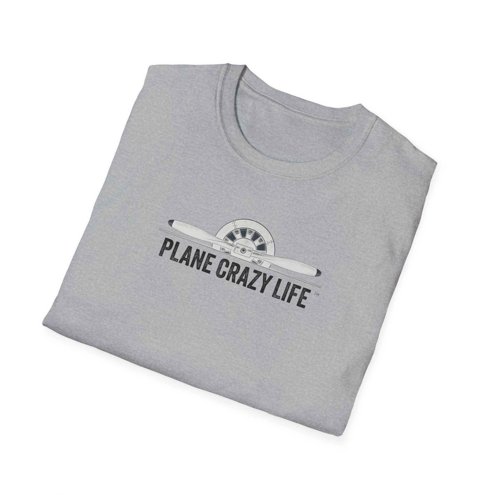 Plane Crazy Life T-Shirt — Vintage It's Better in the Back Country Scenic Aviation Tee