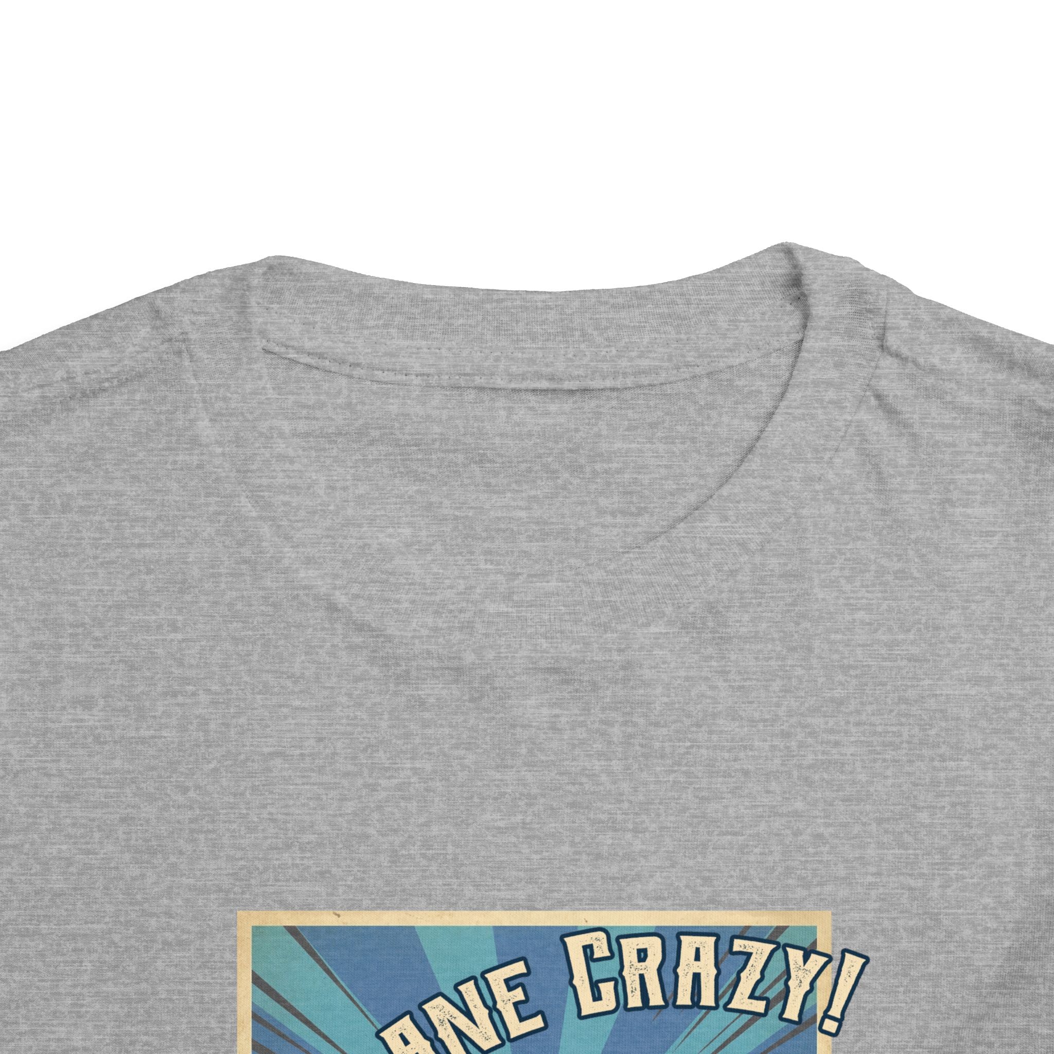 Toddler Plane Crazy Tee — 'I'm Plane Crazy! (Just Ask My Mom)' Vintage Airplane Shirt