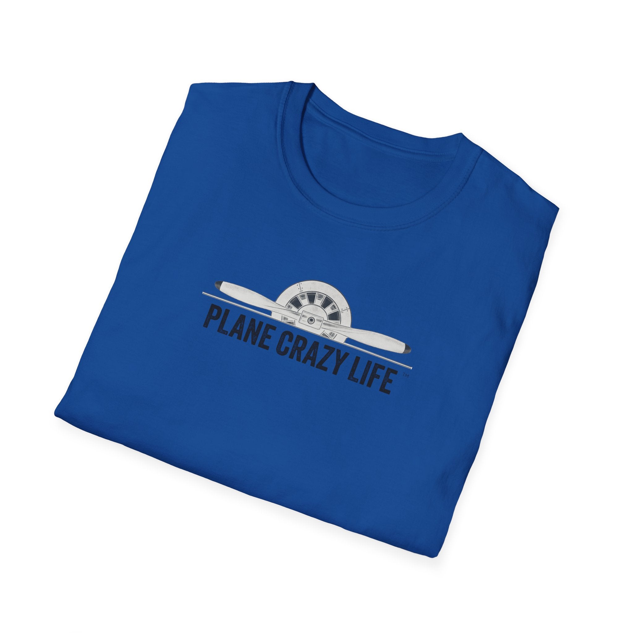Plane Crazy Life T-Shirt — Vintage It's Better in the Back Country Scenic Aviation Tee