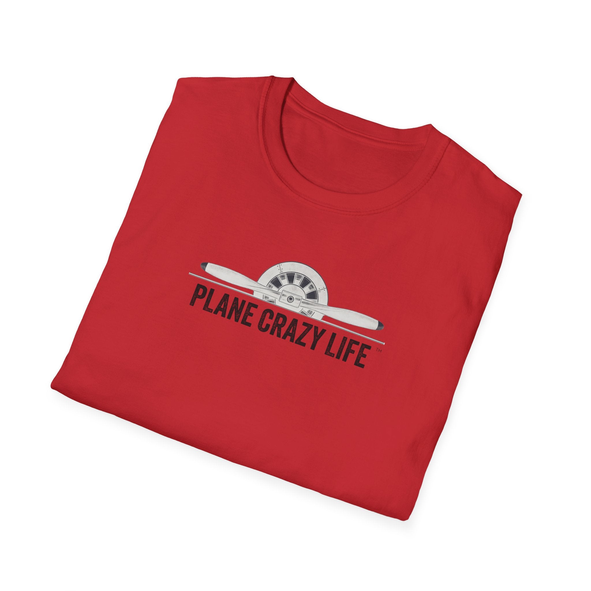 Plane Crazy Life T-Shirt — Vintage It's Better in the Back Country Scenic Aviation Tee