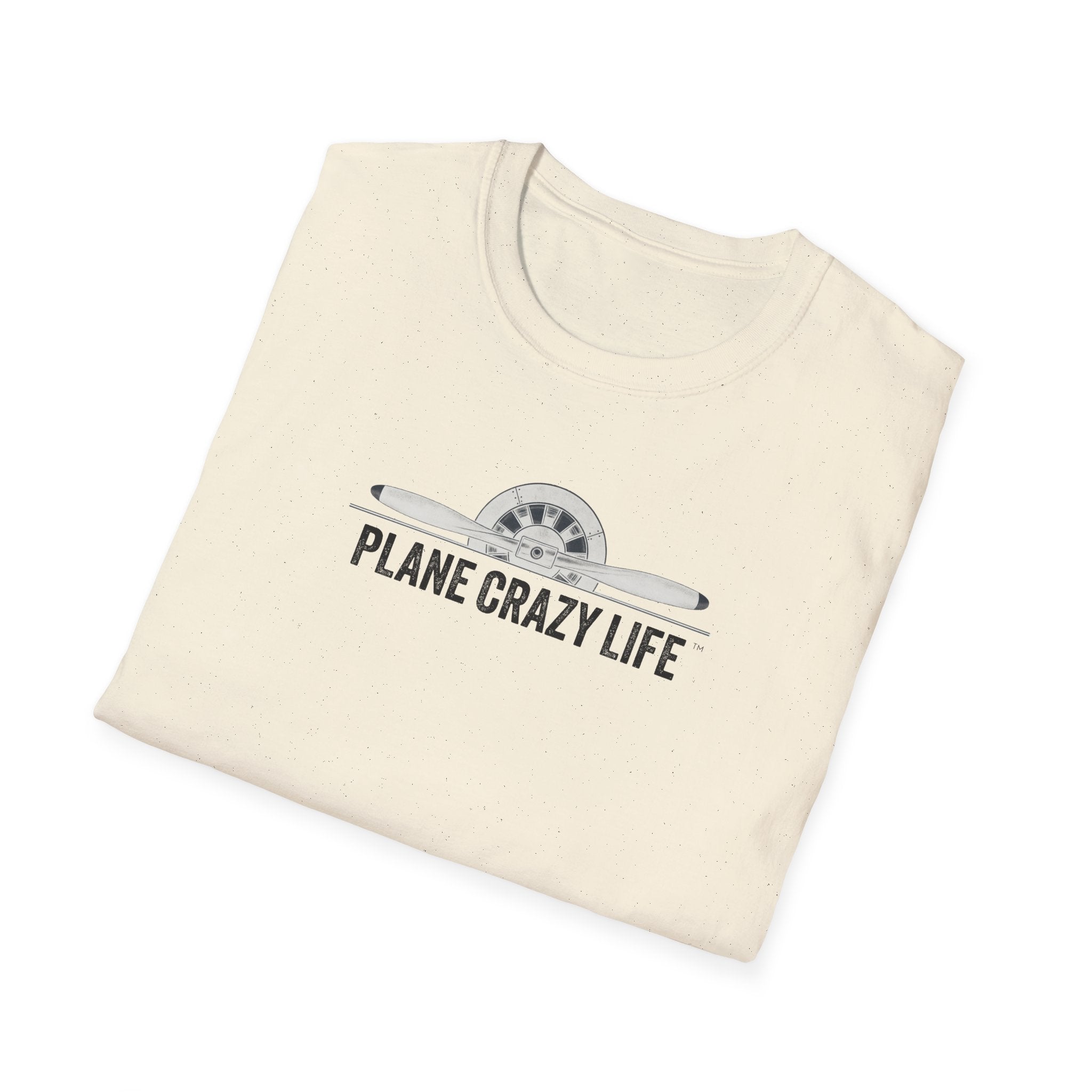 Plane Crazy Life T-Shirt — Vintage It's Better in the Back Country Scenic Aviation Tee